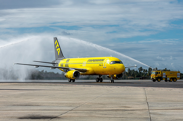 Salvador Bahia Airport recebe 1º voo da Itapemirim