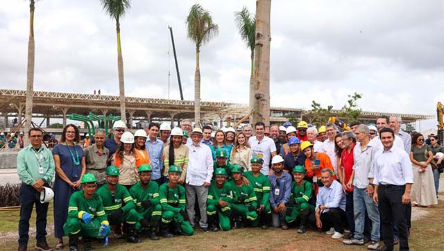 Em Belém (PA), Presidente Lula visita obras para a COP30